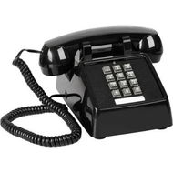 Detailed information about the product Classic Vintage Cord Phones for Landline Old Telephone with Mechanical Ringer Volume Control Retro Analog Desk Phone for Home House School,Black