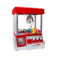 Detailed information about the product Claw Machine Arcade Game with Sound, Cool Fun Mini Candy Grabber Prize Dispenser Vending Toy for Kids, Boys and Girls