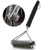 Detailed information about the product Clean Grill Brush, Bristle Free BBQ Grill Brush, Rust Resistant Stainless Steel Barbecue Cleaner