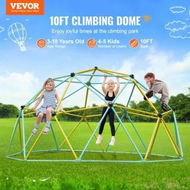 Detailed information about the product Climbing Dome 10FT Geometric Dome Climber Play Center for Kids 3 to 10 Years Old Jungle Gym Supports 750LBS and Easy Assembly with Climbing Grip