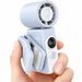 Clip-On Portable Fan for Strollers,Handheld Turbo Fan Small But Mighty Mini Fan,Detachable Rotating Clip,LED Display,Rechargeable Blue. Available at Crazy Sales for $19.99