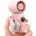 Clip-On Portable Fan for Strollers,Handheld Turbo Fan Small But Mighty Mini Fan,Detachable Rotating Clip,LED Display,Rechargeable Pink. Available at Crazy Sales for $19.99