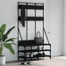 Clothes Rack with Shoe Storage Black 100x40x184 cm. Available at Crazy Sales for $129.95