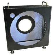 Detailed information about the product CNC Aluminium Case Enclosure Protective Bracket Stand Holder Mount Replacement for Mac mini M4, M4 Pro 2024, Black