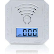 Detailed information about the product CO Sensor Carbon Monoxide Detector with LED Digital Display, Battery Powered for Reliable CO Gas Monitoring and Alarm