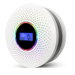 CO Smoke Alarm Dual Sensor Detector Battery Powered LCD Display Sound Warning For Home School Office. Available at Crazy Sales for $36.99