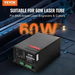 CO2 Laser Power Supply for 60W Laser Tube Laser Engravers and Cutters. Available at Crazy Sales for $199.95