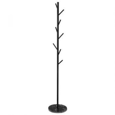 Coat Rack Hat Clothes Stand Hanger Black