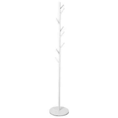 Coat Rack Hat Clothes Stand Hanger White