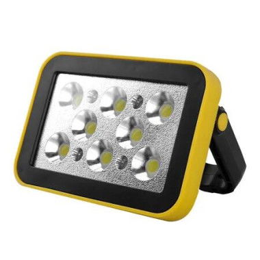COB LED Magnetic Outdoor Work Light 3-Level Dimming Red & Blue Flash Portable Multi-Functional Camping Night Market & Emergency Use
