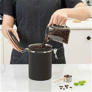 Detailed information about the product Coffee Canisters Airtight Coffee Bean Storage Container Kitchen Stainless Steel Food Storage Container 61Fl Oz