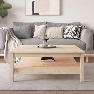 Detailed information about the product Coffee Table 100x100x40 Cm Solid Wood Pine