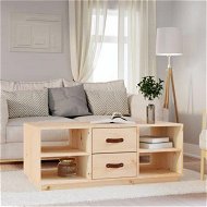 Detailed information about the product Coffee Table 100x50x41 Cm Solid Wood Pine