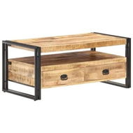 Detailed information about the product Coffee Table 100x55x45 cm Rough Mango Wood