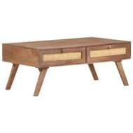 Detailed information about the product Coffee Table 100x60x40 cm Solid Mango Wood