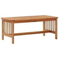 Detailed information about the product Coffee Table 102x50x43 Cm Solid Acacia Wood