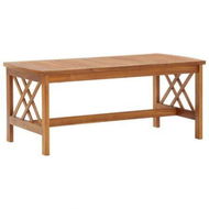 Detailed information about the product Coffee Table 102x50x43 Cm Solid Acacia Wood