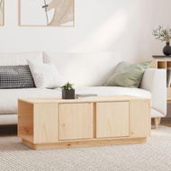 Detailed information about the product Coffee Table 110x50x40 Cm Solid Wood Pine