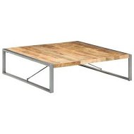 Detailed information about the product Coffee Table 140x140x40 cm Solid Wood Mango