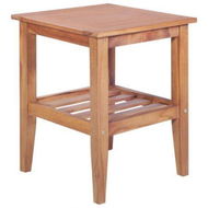 Detailed information about the product Coffee Table 40x40x50 Cm Square Solid Teak