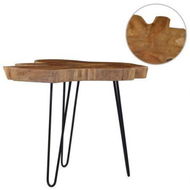 Detailed information about the product Coffee Table (60-70) X 45 Cm Teak Wood.