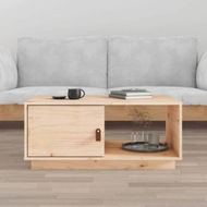 Detailed information about the product Coffee Table 80x50x35.5 Cm Solid Wood Pine.