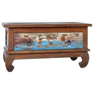 Detailed information about the product Coffee Table 80x50x40 cm Reclaimed Teak Wood
