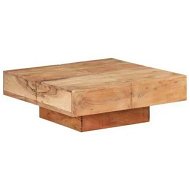 Detailed information about the product Coffee Table 80x80x28 cm Solid Acacia Wood