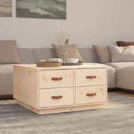 Detailed information about the product Coffee Table 80x80x45 Cm Solid Wood Pine