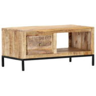 Detailed information about the product Coffee Table 88x50x42 Cm Solid Mango Wood