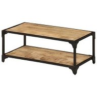 Detailed information about the product Coffee Table 90x45x35 cm Solid Rough Mango Wood