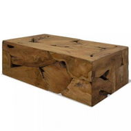 Detailed information about the product Coffee Table 90x50x35 Cm Genuine Teak Brown