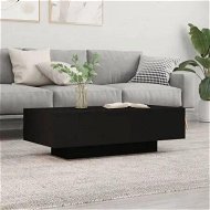 Detailed information about the product Coffee Table Black 100x49.5x31 cm Engineered Wood