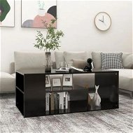 Detailed information about the product Coffee Table Black 100x50x40 cm Engineered Wood