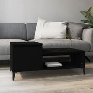 Detailed information about the product Coffee Table Black 100x50x45 Cm Engineered Wood