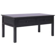 Detailed information about the product Coffee Table Black 100x50x45 Cm Wood