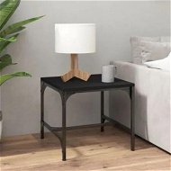 Detailed information about the product Coffee Table Black 50x50x35 cm Engineered Wood