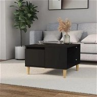 Detailed information about the product Coffee Table Black 55x55x36.5 cm Engineered Wood