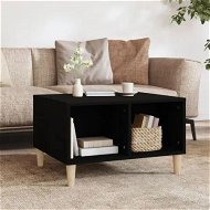 Detailed information about the product Coffee Table Black 60x50x36.5 cm Engineered Wood