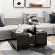 Detailed information about the product Coffee Table Black 60x60x38 cm Engineered Wood