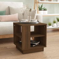 Detailed information about the product Coffee Table Brown Oak 40x40x43 Cm Engineered Wood