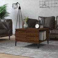 Detailed information about the product Coffee Table Brown Oak 55x55x36.5 cm Engineered Wood