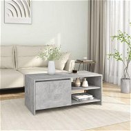Detailed information about the product Coffee Table Concrete Grey 102x50x45 Cm Engineered Wood