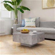 Detailed information about the product Coffee Table Concrete Grey 60x60x31.5 cm Engineered Wood