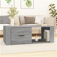 Detailed information about the product Coffee Table Grey Sonoma 100x50.5x35 Cm Engineered Wood.