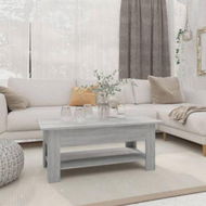 Detailed information about the product Coffee Table Grey Sonoma 102x55x42 Cm Engineered Wood