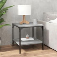 Detailed information about the product Coffee Table Grey Sonoma 50x50x40 cm Engineered Wood