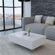 Detailed information about the product Coffee Table High Gloss White