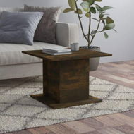 Detailed information about the product Coffee Table - Smoked Oak - 55.5x55.5x40 Cm - Engineered Wood.