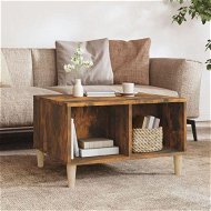 Detailed information about the product Coffee Table Smoked Oak 60x50x36.5 Cm Engineered Wood.